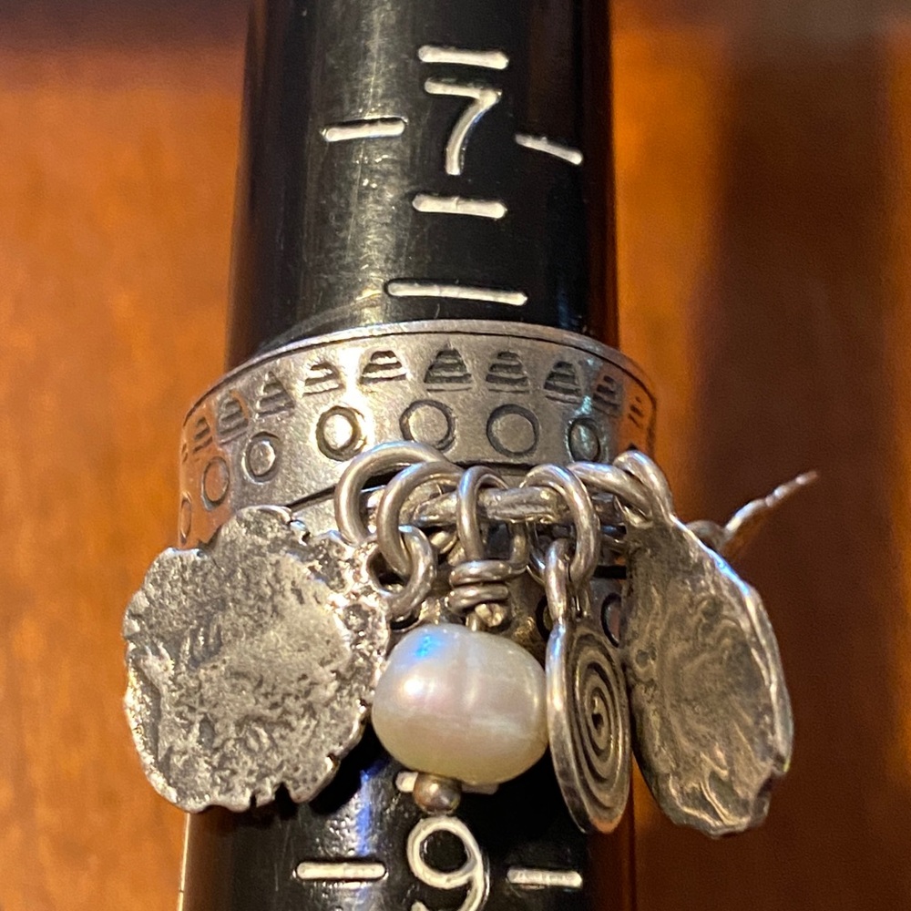 RARE SILPADA FUN Cha-Cha Charm ring - size 8 more of an 8-1/2 - Picture 4 of 10